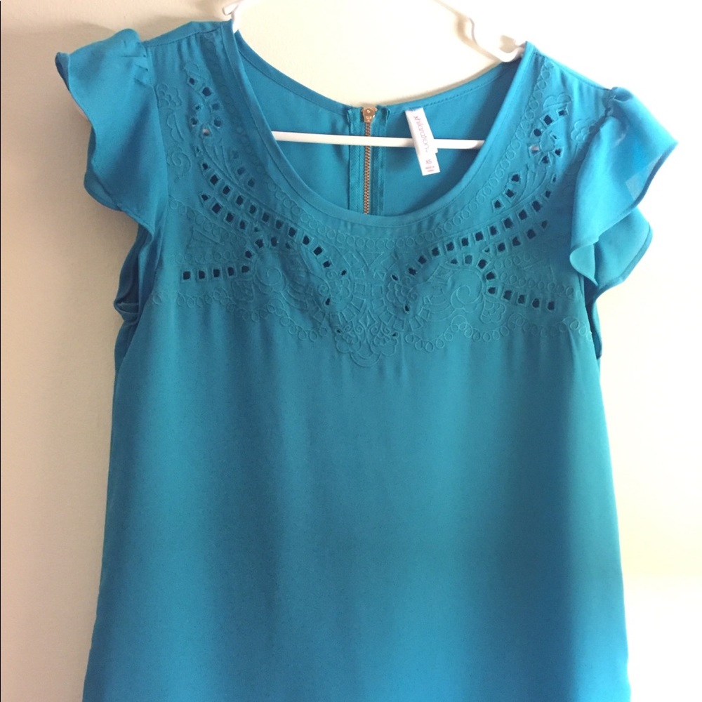 Blue blouse